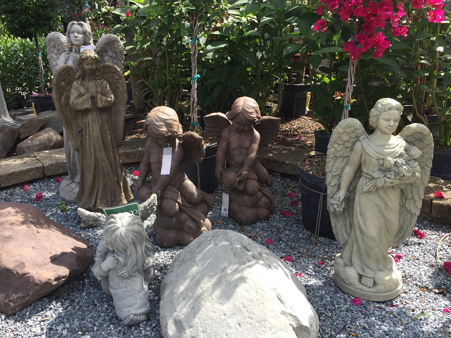 Outdoor Garden Statuary for Sale at Patuxent Nursery