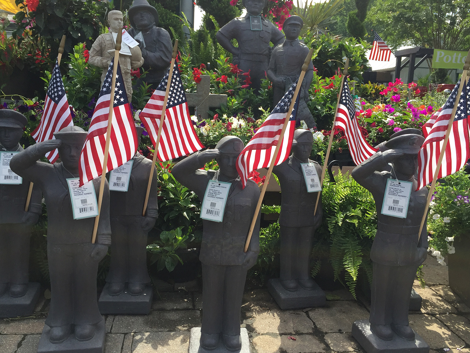 Outdoor Garden Statuary for Sale at Patuxent Nursery