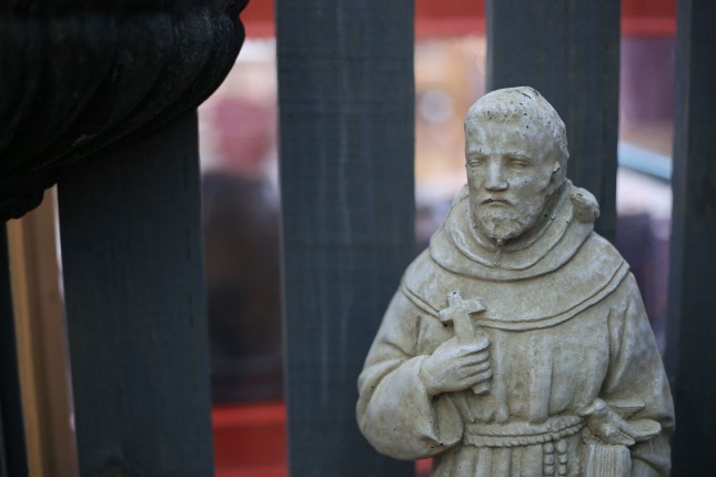 Winter Statuary at Patuxent Nursery