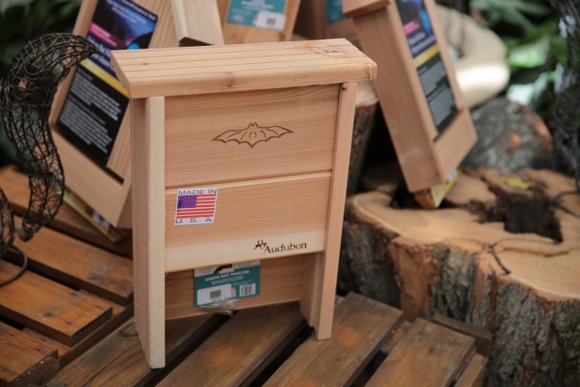 Wooden Bat House