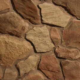 Cambridge Stone Veneer Tuscan fieldstone at Patuxent Nursery, Bowie, MD