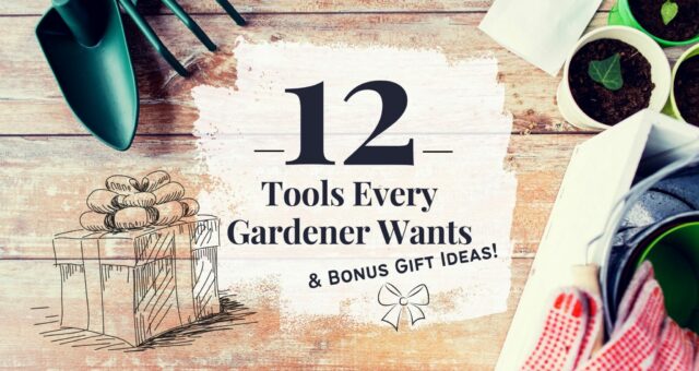 12 Gardening Tools Every Gardener Wants (and Bonus Gift Ideas!)