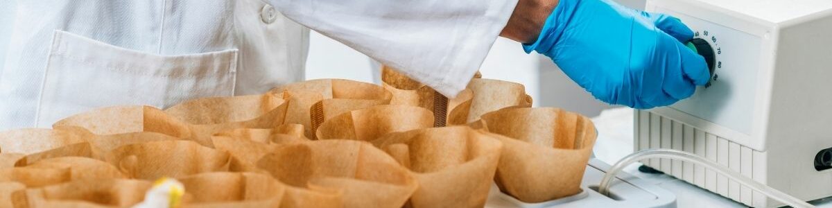 lab technician processing soil tests lab technician processing soil tests