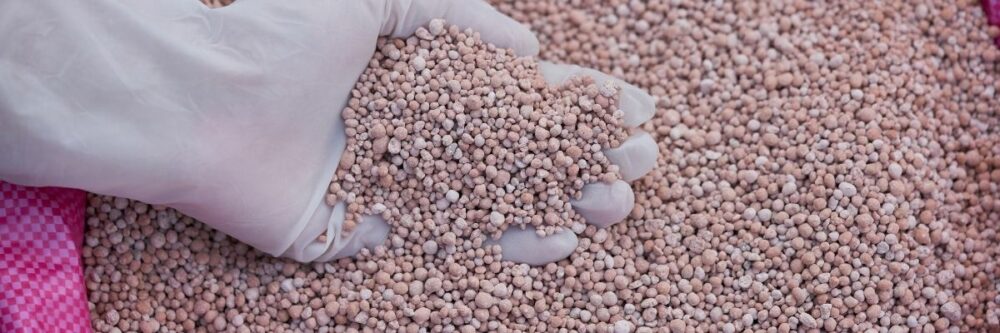 NPK balanced fertilizer in a bag NPK balanced fertilizer in a bag
