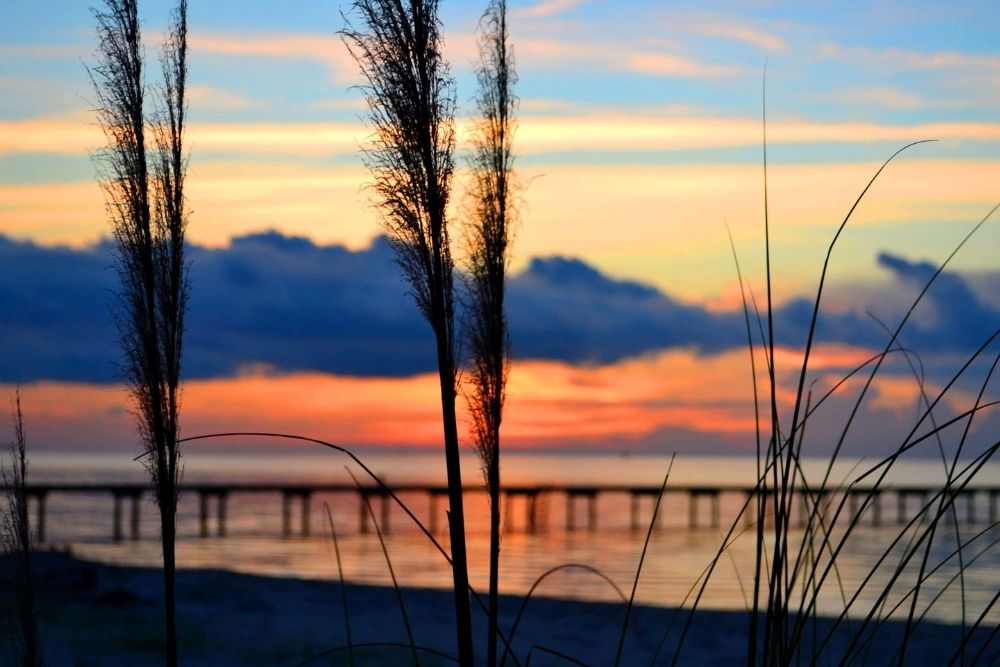 sunset over chesapeake bay sunset over chesapeake bay