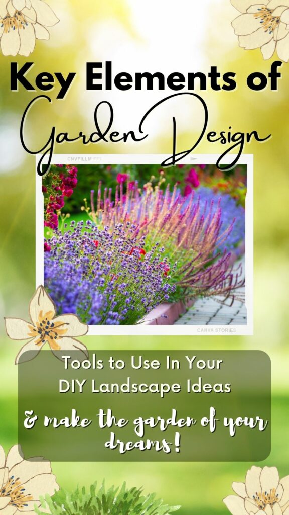 pinterest banner key elements of garden design