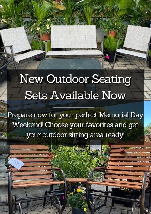 outdoor seating ready to go! outdoor seating ready to go!