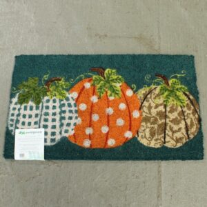 pumpkin door mat