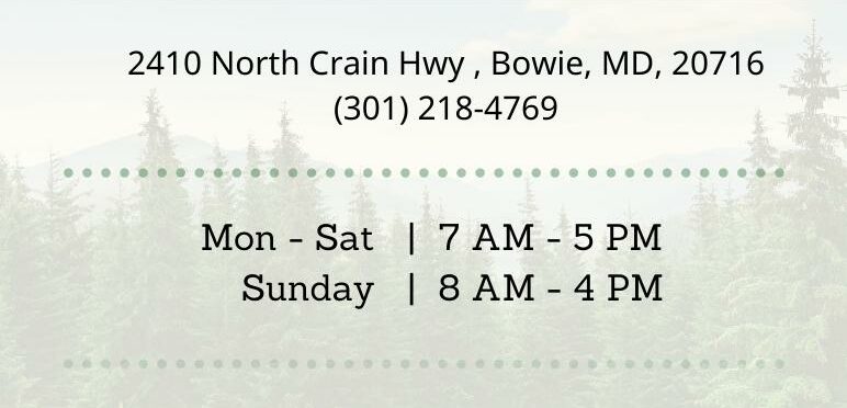 Patuxent Nursery Hours