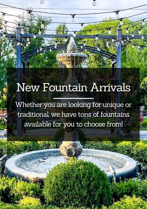 New Fountain Arrivals New Fountain Arrivals