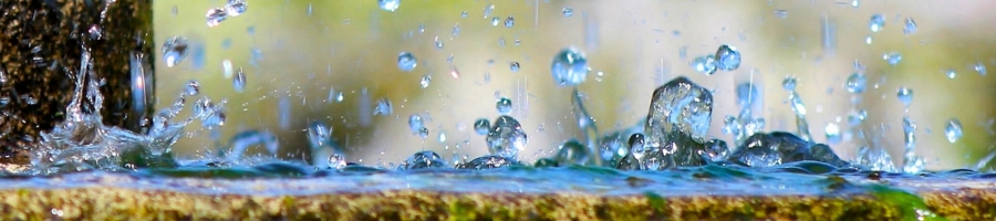 Water Reflecting Off A Fountain Water Reflecting Off A Fountain