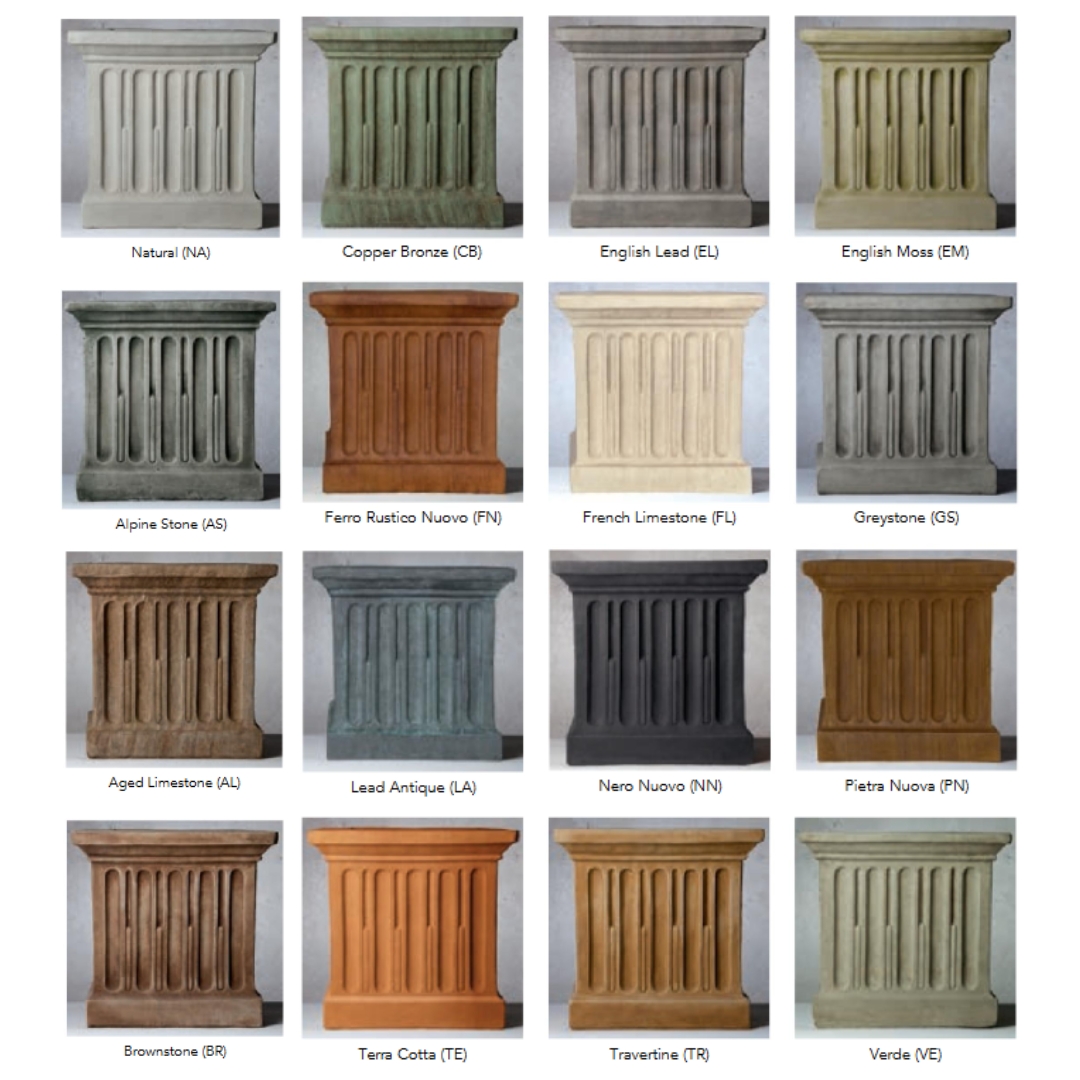 Campania Finish Options