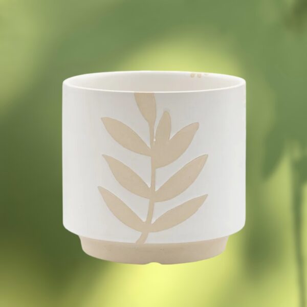 Leaf Cache Pot
