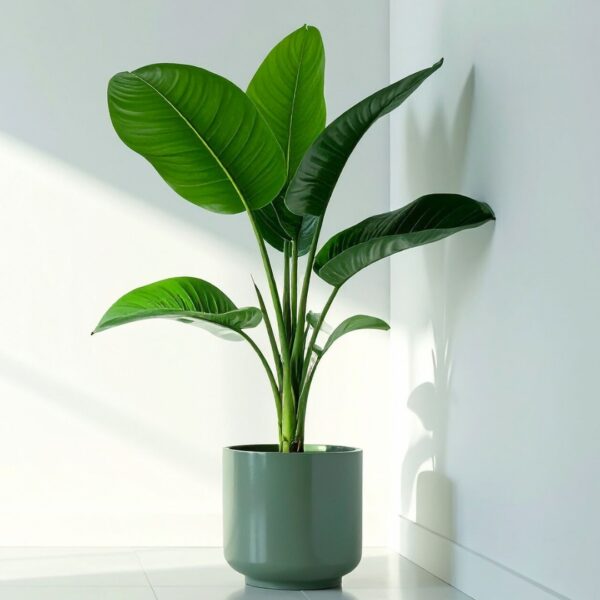 Bird Of Paradise in a grey pot