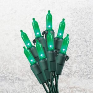 Christmas LED String Lights: Green