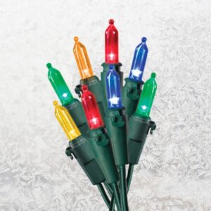 Christmas LED String Lights: Multi-Colored