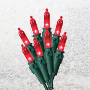 Christmas LED String Lights: Red