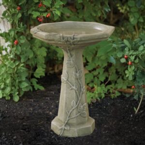 One Piece Vine Bird Bath