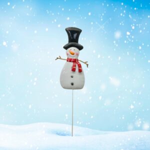 Decorative Pick: 29"x 6" Snowman