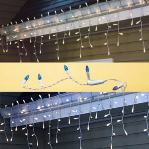 Icicle-Style LED Christmas Lights