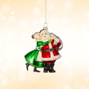 Ornament: Santa & Mrs. Claus
