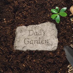 Dad’s Garden Stone