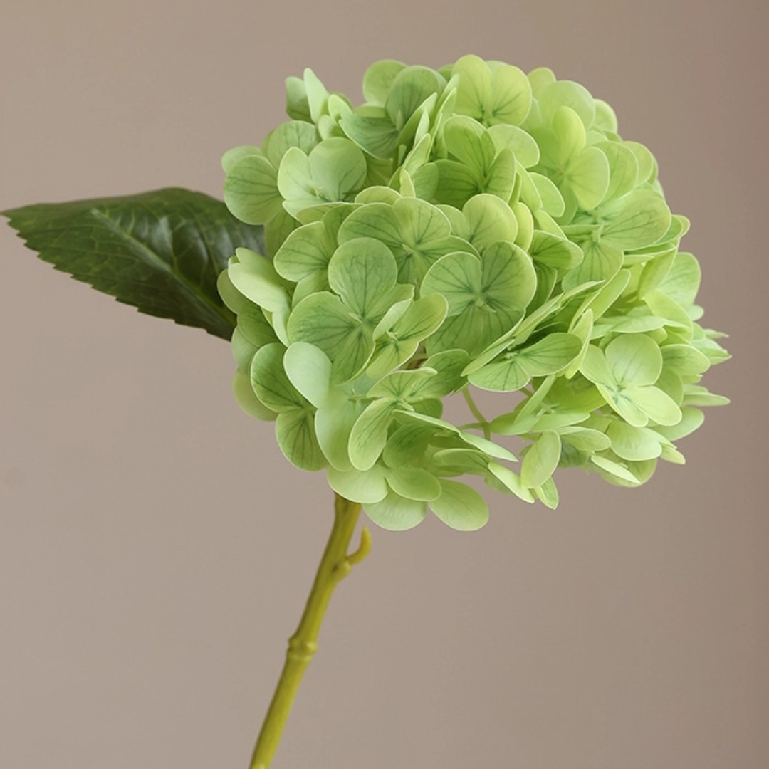 12.5 Lifelike Hydrangea Green