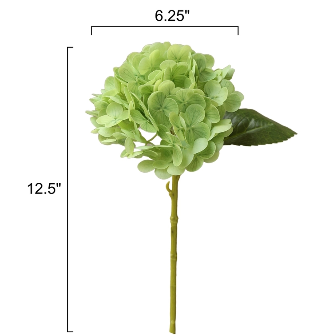 12.5 Lifelike Hydrangea size