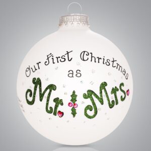 Ornament: Mr. & Mrs. First Christmas