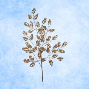 Spray: 24″ Glittered Holly