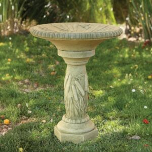 Cattail Bird Bath