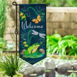 Garden Friends Welcome Flag