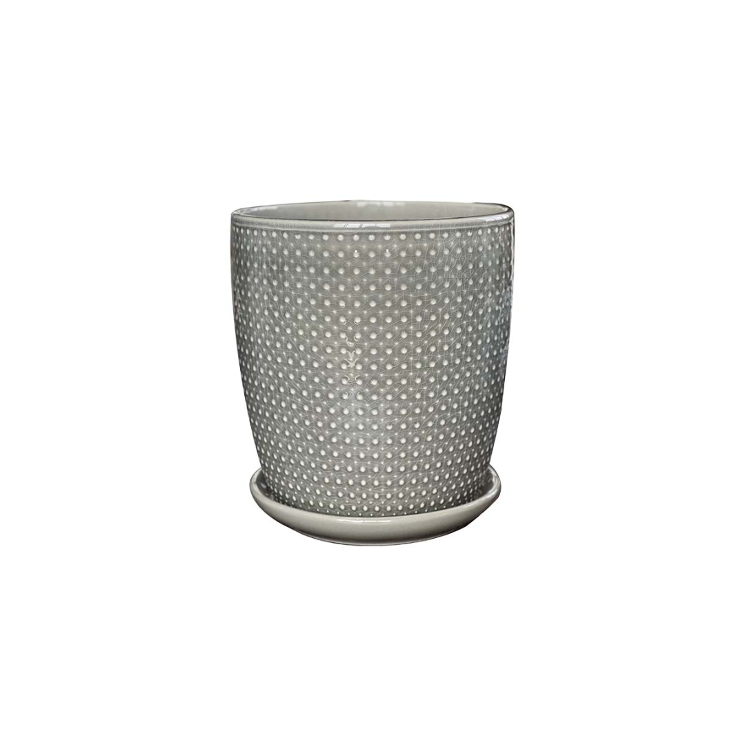 Lotus Sintra Planter - Gray