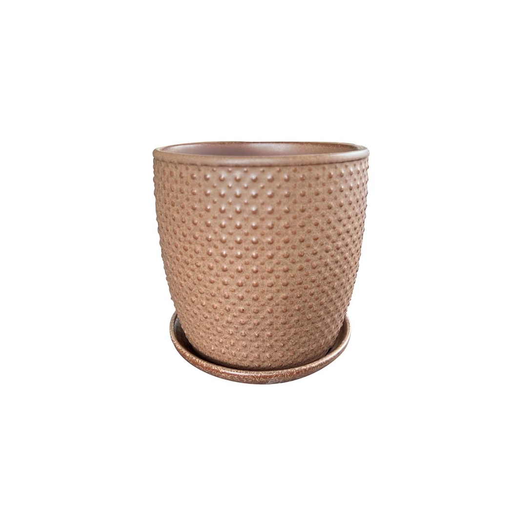 Lotus Sintra Planter - Matte Copper