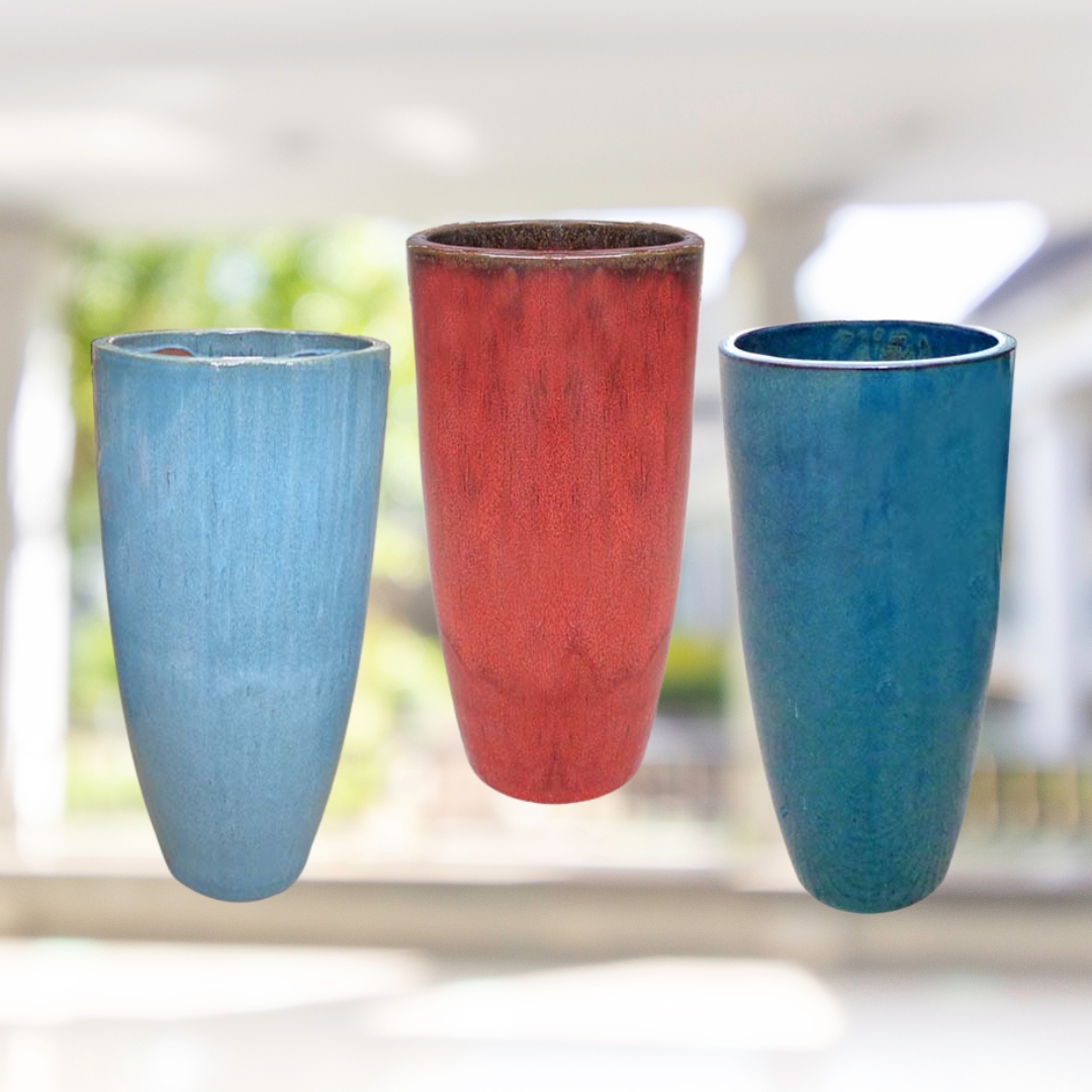 Lotus Tall Taper Planter