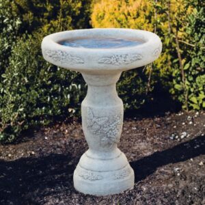 One Piece Lilac Bird Bath