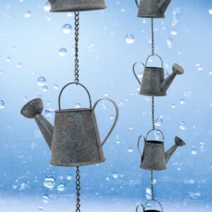 Watering Cans Rain Chain