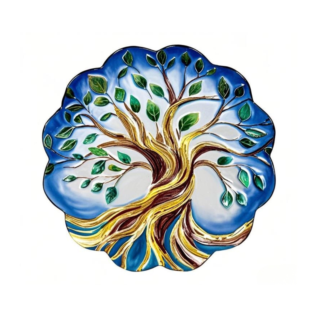 Tree of Life Metal Bird Bath product image
