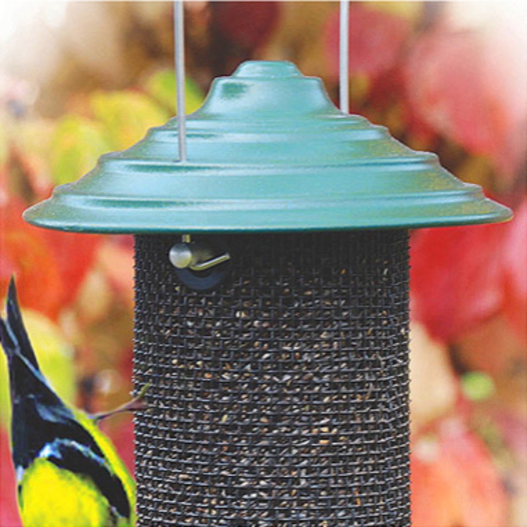 top of the Mini Thistle Bird Feeder