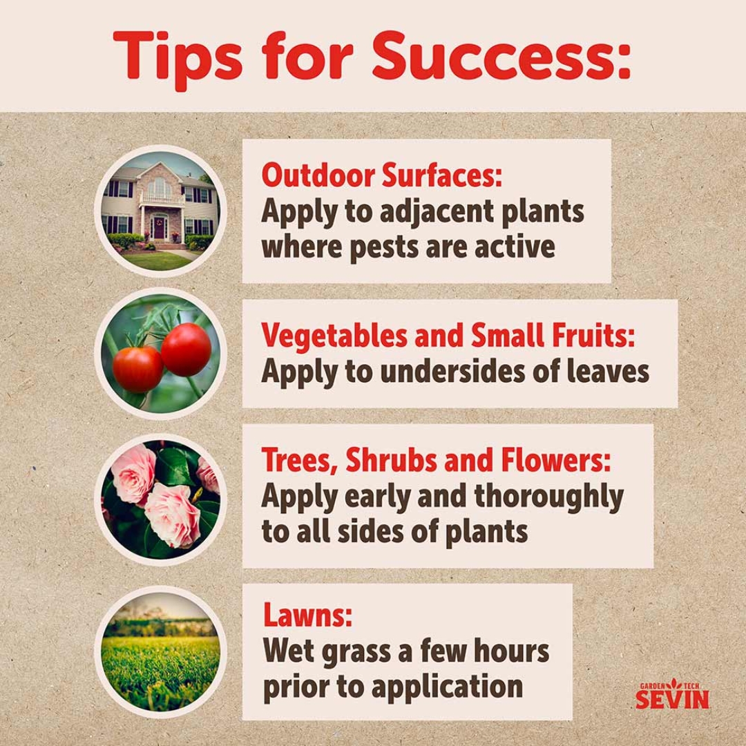 Sevin Insect Killer Hose Spray tips for success