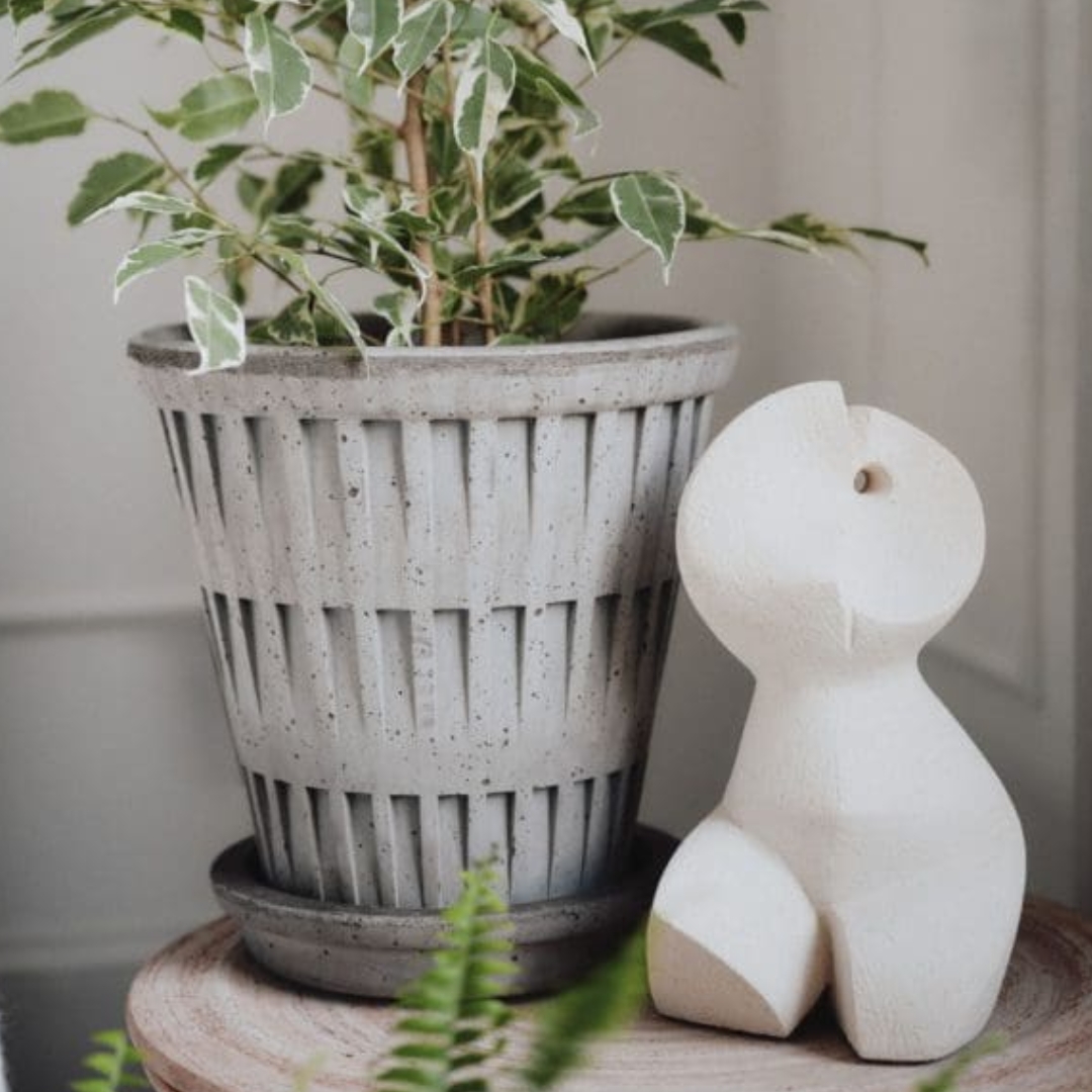 Berg Pantheon - Grey with a plant