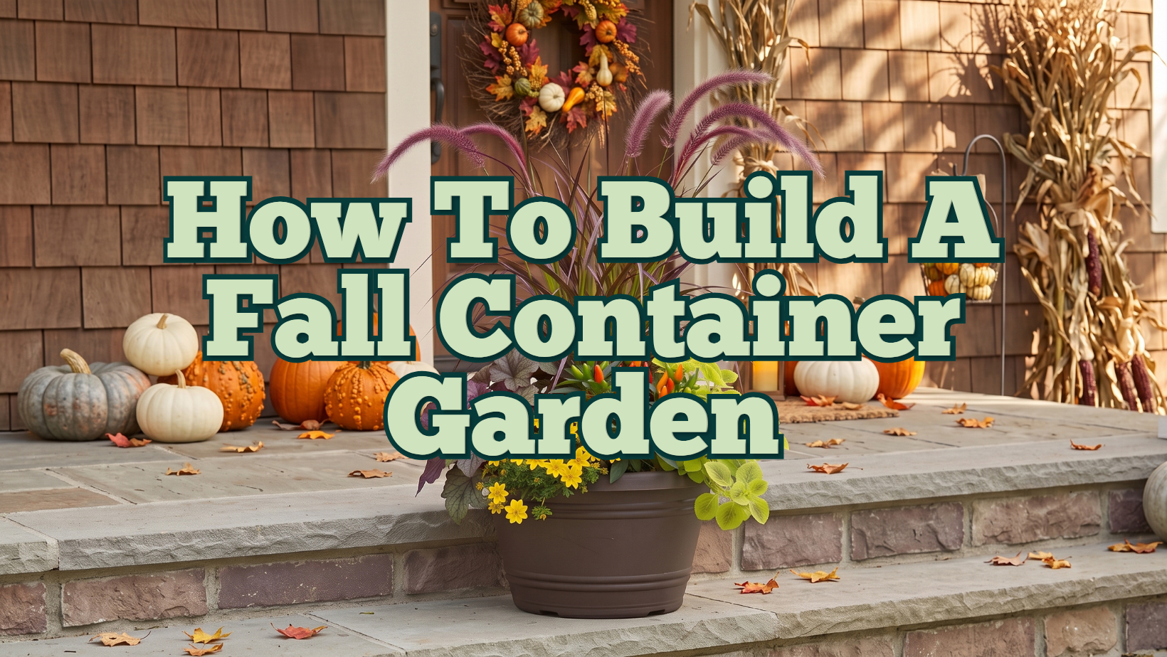 How To Build A Fall Container Garden